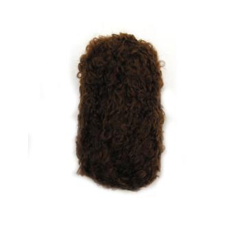 Scholler+Stahl Puppengarn braun Mohair-Locke