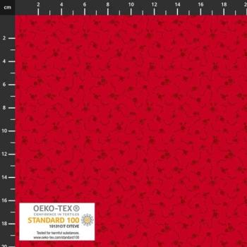 Patchworkbaumwolle Basic Red by Stof 4502-218 rot