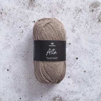 Asta - Merino- und Alpackagarn Fb. 082 Steingrau