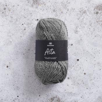 Asta - Merino- und Alpackagarn Fb. 083 Grau