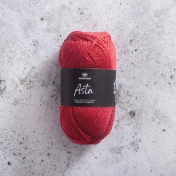 Asta - Merino- und Alpackagarn Fb. 086 rot