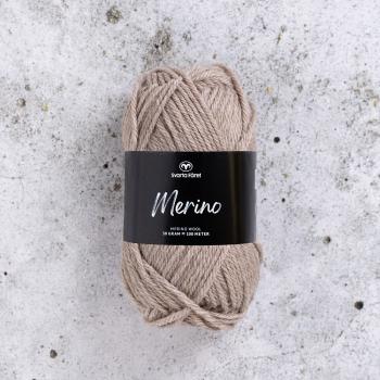 Merino Wolle Fb. Sand-Beige von Svarta Faret