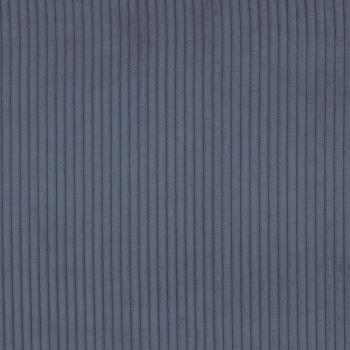 Samt Breitcord Wanja Fb. 259 Rauchblau von Swafing