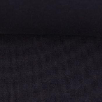 Sweatstoff Eike angeraut Fb. Marineblau von Swafing
