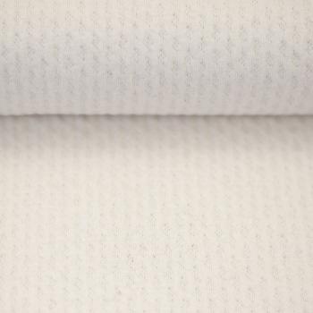 Absorber-Stoff PU-laminiert Strickstoff Verona Fb. naturweiß von Swafing