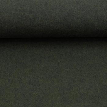 Baumwoll Flanell Stoff Hudson Fb. Blau-Grün Melange von Swafing