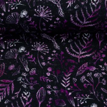 French Terry Sommersweat Herbstfrüchte by Christiane Zielinski