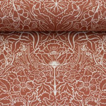 Jersey Baumwolle Autumn Damask by Bienvenido colorido