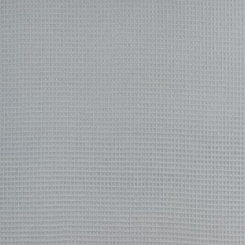 Waffelpique Baumwolle FB. Hellgrau