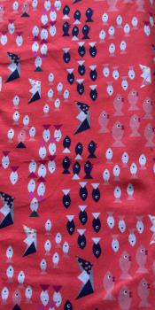 Jersey Baumwolle bei Liane Fische, Boote von Swafing