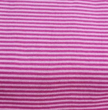 Bündchen-Schlauch Streifen Rosa-pink