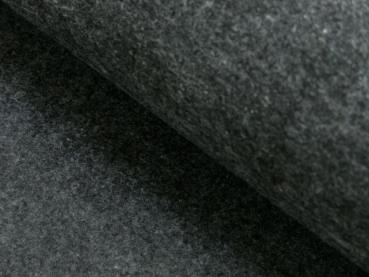 Filz 600 gr grau meliert Polyester 3mm Breite 100 cm