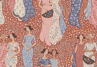 Patchworkbaumwolle Tilda Hometown 100463-Rust