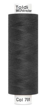 Toldi Nähgarn Farbe 701 anthrazit 500 m