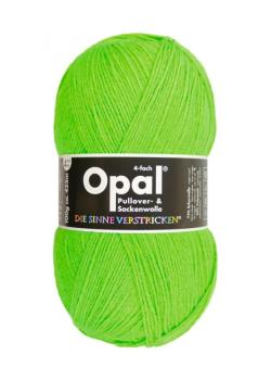 Opal Sockenwolle 4-fach Uni Fb. 2011 Neongrün