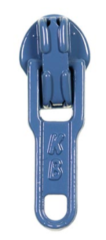 Schieber / Zipper für S40 Reißverschlüsse Fb.235 Jeansblau