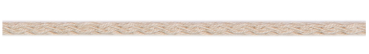 Anorak-Kordel 3 mm geflochten Fb. 886 Beige
