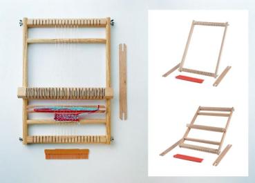 Schul-Webrahmen 25 cm breit Holz