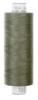 Troja Nähgarn 100% Polyester 500 m Fb. 1162 grün-olive