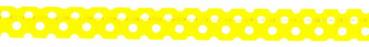 Paspelband gepunktet gelb 198504-645 Veno