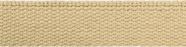 Gurtband Baumwolle 3 cm breit Naturfarben