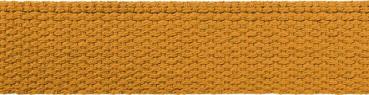 Gurtband Baumwolle 3 cm breit Fb. Senf