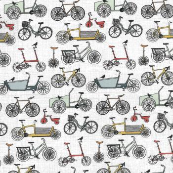 Baumwolle Serie Münster Fahrräder von Westfalenstoffe