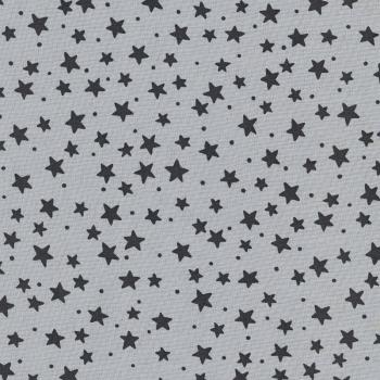 010506182 Westfalenstoffe Sterne grau schwarz