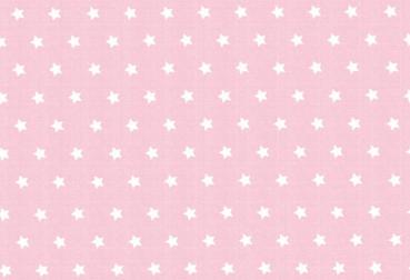 010506235 Westfalenstoffe Sterne rosa weiß