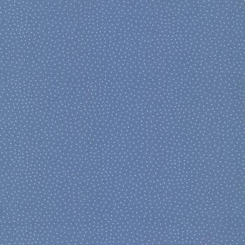 Baumwollstoff Druckstoff Blau gepunktet Capri Westfalenstoffe