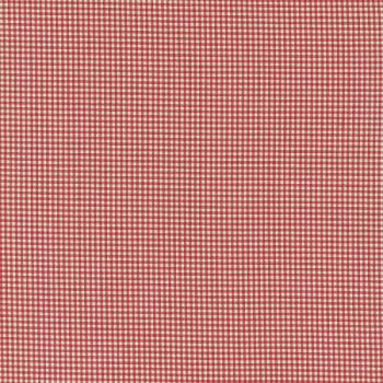 Westfalenstoffe Webstoff Bern Vichy Karo rot-beige