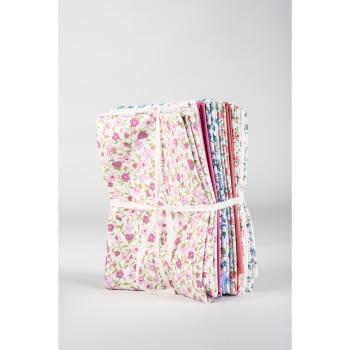 Stoffpaket Mille fleurs 12 Stück je 48x48 cm