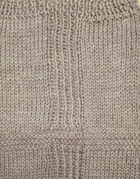 InEinklang Merino-Hanf-Garn Fb. 510 Eisblau von Ateliert Zitron