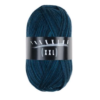 Trekking 4-fach Color Sockenwolle Fb. 822 petrol-blau von Atelier Zitron