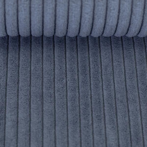 Samt Breitcord Wanja Fb. 259 Rauchblau von Swafing