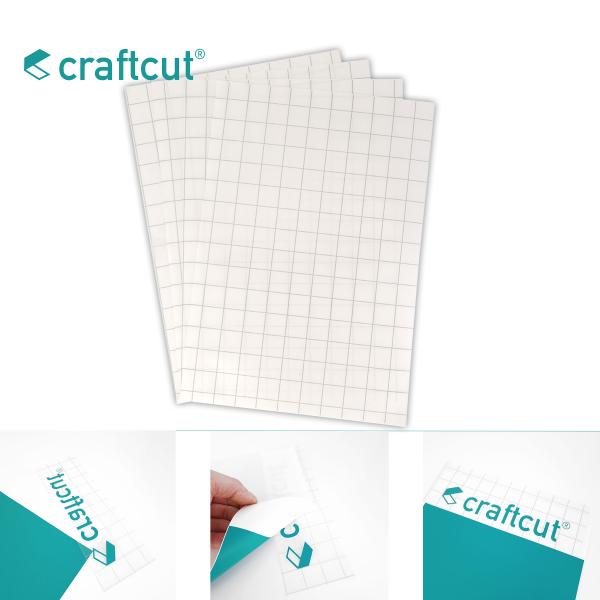 craftcut® Übertragungsfolie für selbstklebende Vinylfolie 21 x 30,5 cm