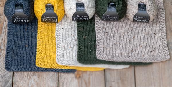 Atelier Zitron Tasmanian Tweed honig-senf