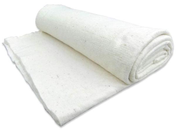 Baumwoll-Vlies kbA 100% Baumwolle 330 g/m ca. 1 cm dick Art. 001805005