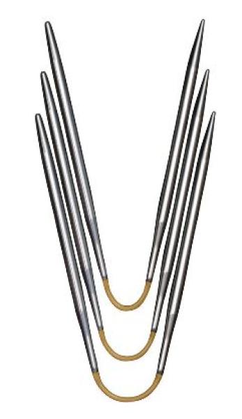 Addi CrasyTrio Socken-Stricknadeln 21 cm 2,5 mm Metall