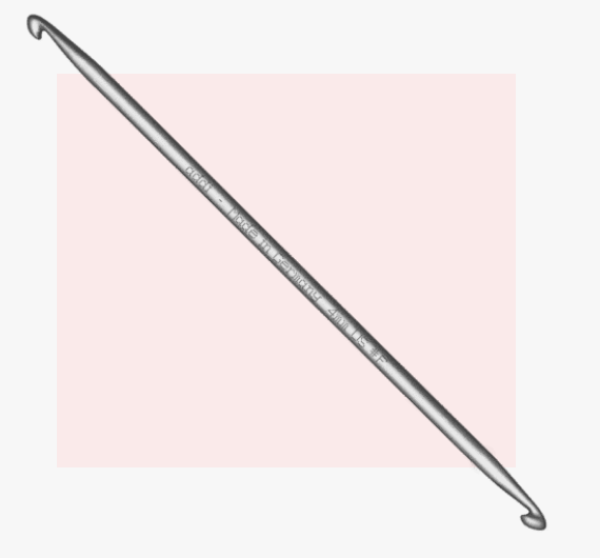 Tunesische-Doppelkopfhäkelnadeln 15cm 3 mm von Addi