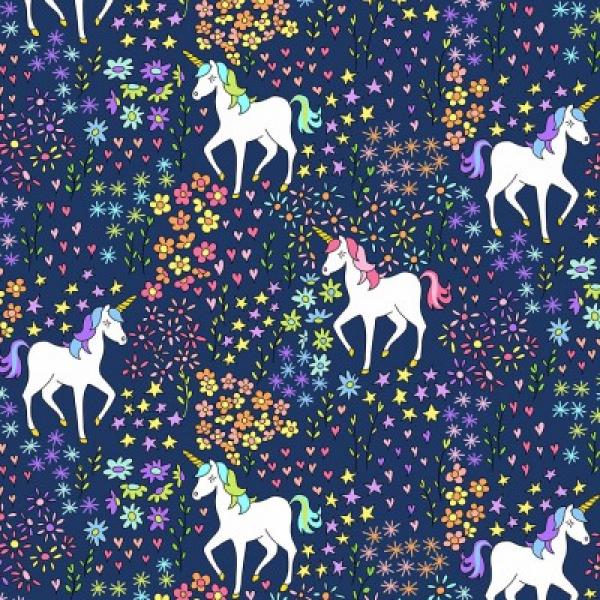 Einhorn Believe by Kim Schaefer for Andover fabrics
