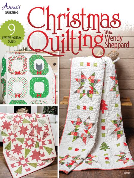 Buch (Englisch) Softcover Christmas Quilting with Wendy Sheppard