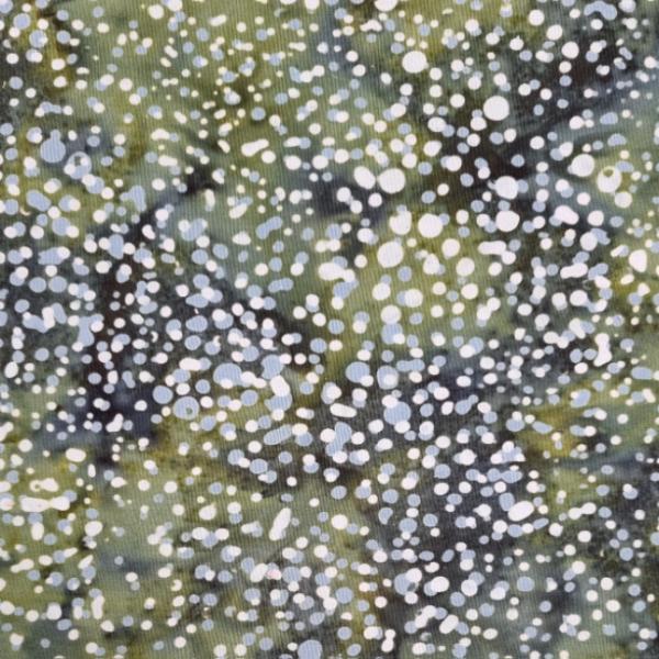 Batik Stoff Green Spatter 230Q-2 Anthology