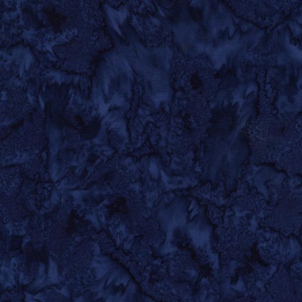 Batikstoff Lava Solids Fb. 2043 Midnight Blue
