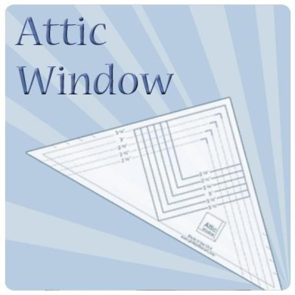 Patchwork-Lineal Attic Window von Cheryl Phillips