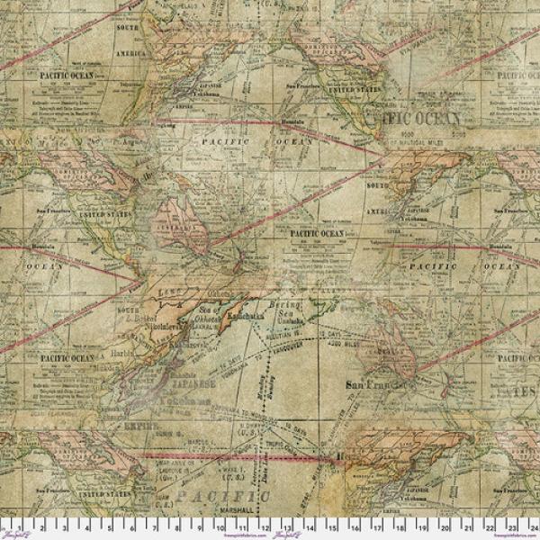 Patchworkbaumwolle Expedition Foundations 016.Multi bei Tim Holtz for Free Spirit