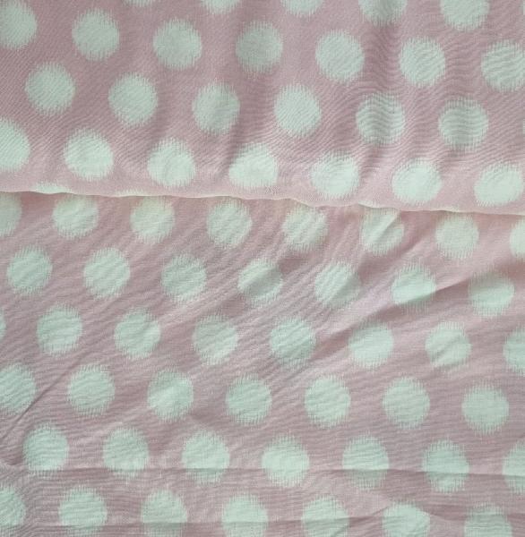 Viskose Rayon Momentum-Threaded Rosa mit Punkten Anna Maria