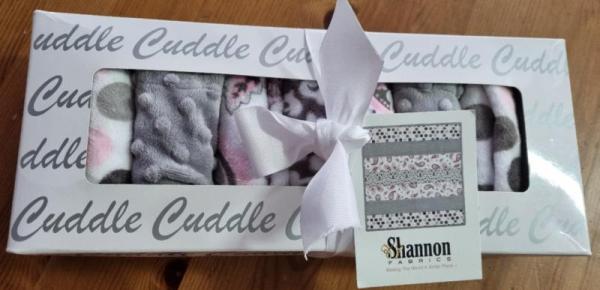 Materialpaket für eine Decke Shannon Cuddle Sweet dreams girl