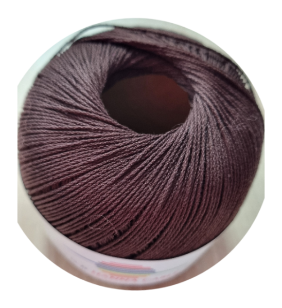 Baumwollgarn Hanna Cable Fb. 1690 Dunkelbraun