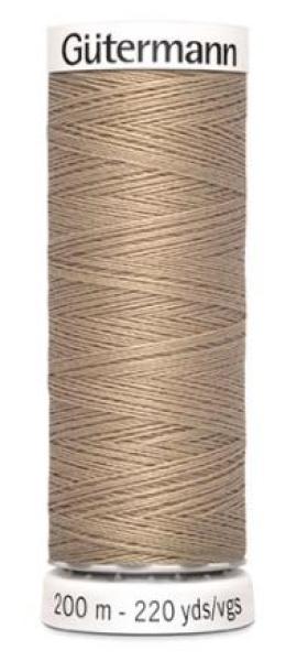 Nähgarn Allesnäher 200 m Polyester Fb. 215 Beige von Gütermann